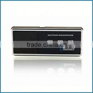 New Bluetooth 3.0 Hands Free Dual Link Visor Mount Car Bluetooth Handsfree Kit thumbnail-1