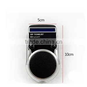 G3 Solar Power Bluetooth Handsfree Car Kit With LCD Screen and Clip thumbnail-4