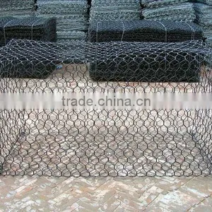 PVC Coated Galvanized Hexagonal Woven Wire Mesh Gabion Box Price (china Manufacturer) thumbnail-1