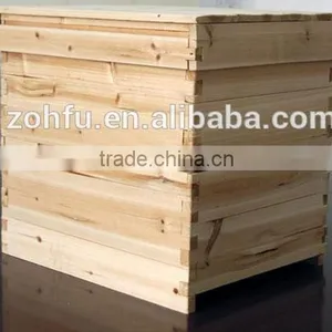 Full Set Langstroth Beehive Include Outer Cover+inner Cover+honey Supper+deep Hive Body+bottom Board and Bee thumbnail-6