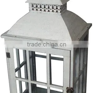 Fancy Shape Best Selling Wooden Candle Lanterns for Garden Decor thumbnail-4