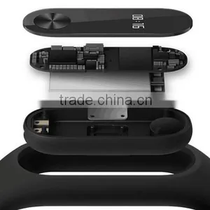 Xiaomi MI Band 2 Black Heart Rate Blacelet Fitness Tracker Monitor Bluetooth Phone Pedometer IP67 Waterproof thumbnail-4