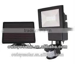 Solar LED Infrared Sensor Light /glass and Aluminum Alloy Solar Led Infrared Lights for Crafts/100 Detection Angle Solar Sensor thumbnail-1