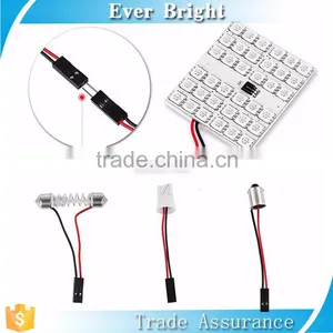 2016 5050 36smd 2pcs Bulbs Festoon/T10/Ba9s RGB Controller Led Panel Light Square thumbnail-2