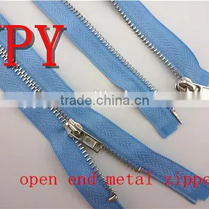 3# Fashion Metal Zipper With Open End Manufacture thumbnail-1