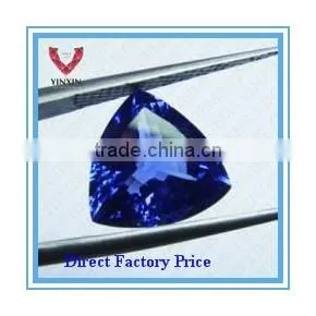 Blue Brilliant AAA Synthetic Spinel Gems 120# Triangle With Corner 8X8mm thumbnail-1