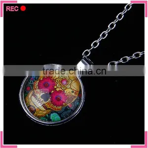Personalized Necklace Wholesale, Clown Pattern Pendent Necklace thumbnail-1