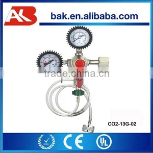 Double Gauge-beer CO2 Gas Regulator thumbnail-1