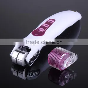 Newest Electric Led Photon Bio Vibration Microneedle Micro Needles Derma Roller thumbnail-3