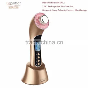 Beauty LED 3 in 1 Micro Vibration Anti Aging Photon Therapy Beauty Skin Care Machine Lightening Skin Rejuvenation Device thumbnail-3