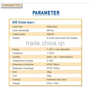 Promotion 808nm d Diode Laser Equipment for All Kinds of Hair Removal thumbnail-5
