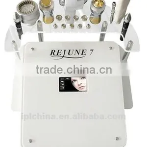 2014 Portable Dermabrasion Led Light Ultrasonic Skin Scrubber Facial Beauty Device thumbnail-1