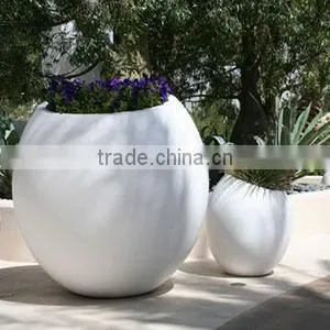 Fashionable High Quality Fiberglass Plants Container and Flowers Pots Cheap Pots thumbnail-6