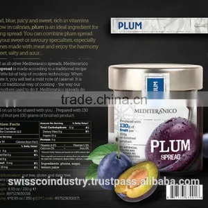 PLUM JAM CONFITURE PREMIUM 100% FRUITS JAM thumbnail-1