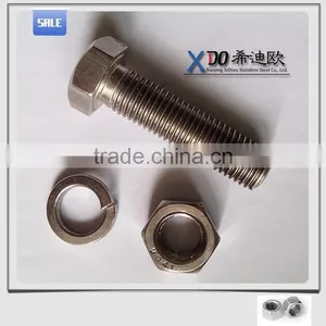 Alloy600 Bolt Nut Alloy601 Alloy625 Stainless Steel Allibaba Com thumbnail-1
