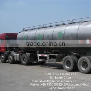 Stainless Steel Milk Transport Tank , Milk Tank thumbnail-1