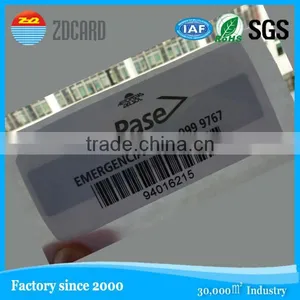Customized Size Passive Rfid Smart Label UHF Rfid Inlay thumbnail-2