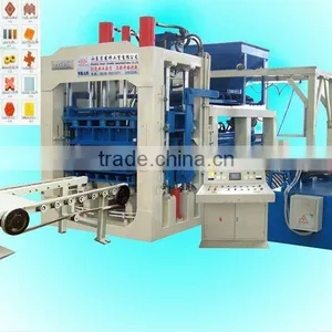 Advanced Technology Hongfa Concrete Brick Machine,HF Brick Machine Price,QT6-15C Type Block Making Machine thumbnail-1