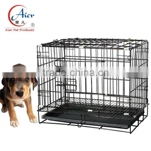 Folding Wire Small Dog Cage thumbnail-1