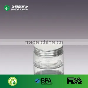 BPA Free Plastic Screw Cap Plastic Dispensing Bottles Cosmetic Bottle Cap Empty Bottles Cosmetic Pet Round Bottle Cosmetic Jar thumbnail-1