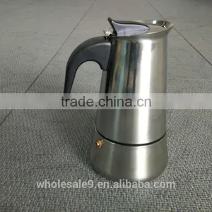2017 Stailess Steel 6 Cups Moka Espresso Latte Percolator Stove Top Coffee Maker Pot Fashionable Coffee Maker thumbnail-2