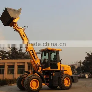 Everun Brand Telescopic Arm Wheel Loader for Sale Euroiii Engine Rops&Fops thumbnail-1