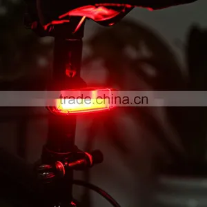 Cycling Night Bike Rechargeable Light Dual Color Flashlight for Mountain Road Bicycle Seatpost Light Bicycle Accessories thumbnail-6