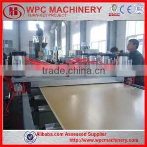 Wood Plastic Composite Machine WPC PVC Foam Board Machine thumbnail-2