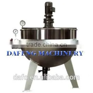 50L-500L Stainless Steel Vertical Double Jacketed Kettle thumbnail-6