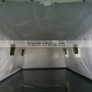 PVC CE Army Green Inflatable Refugee Tent for Sale thumbnail-2
