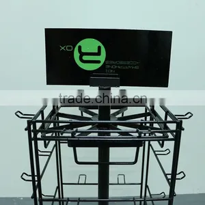 4-side Solid Metal Rotating Business Card Display Rack thumbnail-5