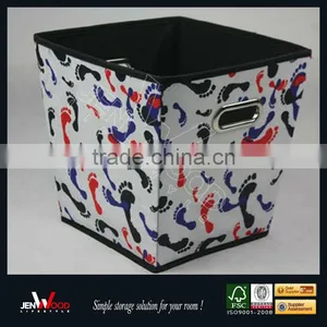 Non-woven Fabric Ladder-shaped Printing Storage Box for Multipurpose thumbnail-1