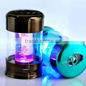 New Product Light Water Column Card Speakers ,Multifunction Speaker thumbnail-1