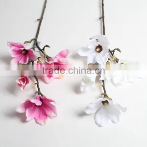 SJ10131014 New Arrival PE Material Artificial Magnolia Flowers Sale thumbnail-4