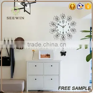 New Design Mute Hanging Wall Clock Decoration thumbnail-4