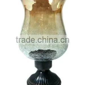 For Royal Wedding Decoration Brass Hurricane Candle Holder thumbnail-3