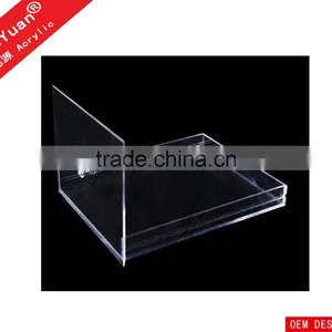 Top Grade Custom Transparent Acrylic Shoes Box With Drawer thumbnail-3