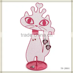 Hot Sale Pink Kitty Cat Jewelry Holder thumbnail-1