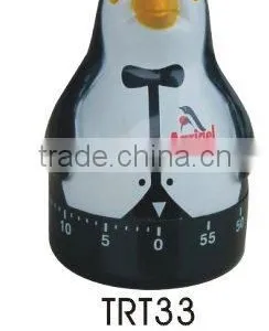 Penguin Shape Plastic Countdown Kitchen Timer/mechanical Timer thumbnail-1