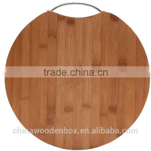 Natural Pine Chopping Block, Wooden Pizza Cutting Board thumbnail-1