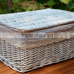 2016 New Design Willow Material Wicker Suitcase for Home Decoration thumbnail-2