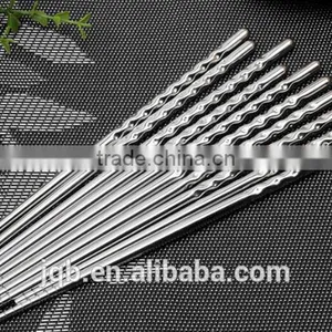 WNL-912 Twisted Handle Stainless Steel Travel Chopsticks thumbnail-3