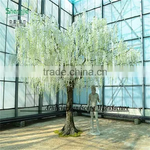 White Wisteria Wedding Tree Silk 12ft Wedding/event/stage Dance Decor Wisteria Tree thumbnail-1