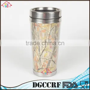 NBRSC Wholesale Promotional 16oz Paper Insert Stainless Steel Tumbler,16oz Plastic Tumbler With Stainless Steel Liner Mug thumbnail-1