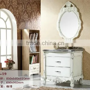 Bisini Hand Carved Mirror Bathroom Cabinet,Used Bathroom Vanity Cabinet;Bathroom Furniture;Classical Bathroom Cabinet(BF08-4039) thumbnail-1