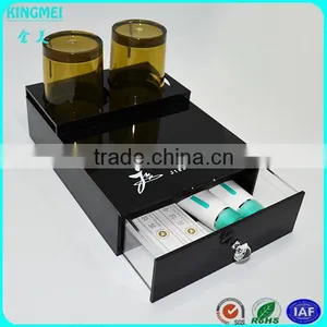 Acrylic Household Office Desktop Organizer Drawer Box for Bathroom Used thumbnail-4