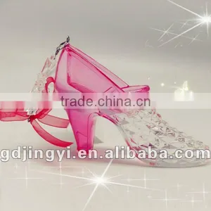 Promotional Acrylic Crystal Craft Heels Shoes Valentines Gift for Girlfriend thumbnail-6