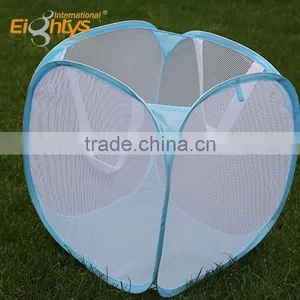 Foldable Mesh Laundry Storage Washing Bag Basket Pop up Hamper thumbnail-1