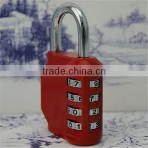 Different Color 4 Digit Combination Luggage Code Lock Password Padlock Suitcase Lock Cabinet /bike/bicycle/door Lock Padlock thumbnail-6