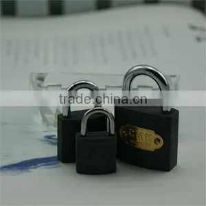 BLACK THICK IRON PADLOCKS thumbnail-1